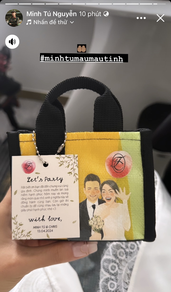 Hé lộ những hình ảnh đầu tiên trong đám cưới Minh Tú: Dâu - rể tất bật tổng duyệt, không gian ngập ảnh và hoa! - Ảnh 8.