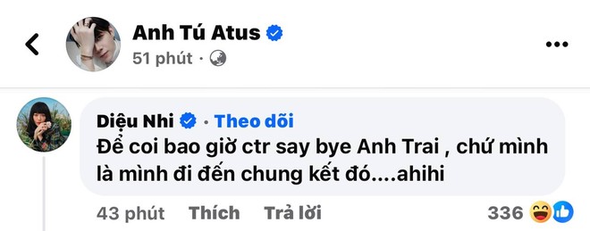 Anh Tú Atus vừa xác nhận tham gia Anh Trai Say Hi, Diệu Nhi đã vội cà khịa xem khi nào chồng bị loại! - Ảnh 2.