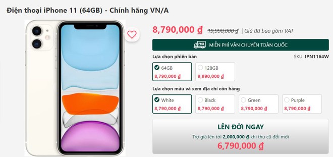 Một mẫu iPhone cực hot đang giảm đến 13 triệu, giá bán chỉ còn hơn 8,5 triệu đồng - Ảnh 3.