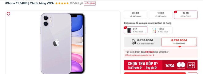 Một mẫu iPhone cực hot đang giảm đến 13 triệu, giá bán chỉ còn hơn 8,5 triệu đồng - Ảnh 4.