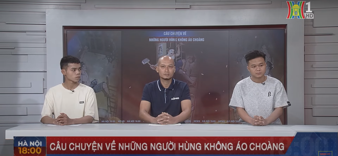 Người hùng tái hiện lại cảnh phá tường cứu người trong vụ cháy ở Trung Kính: Hôm đó em cầm cây búa không thấy nặng như hôm nay - Ảnh 2.