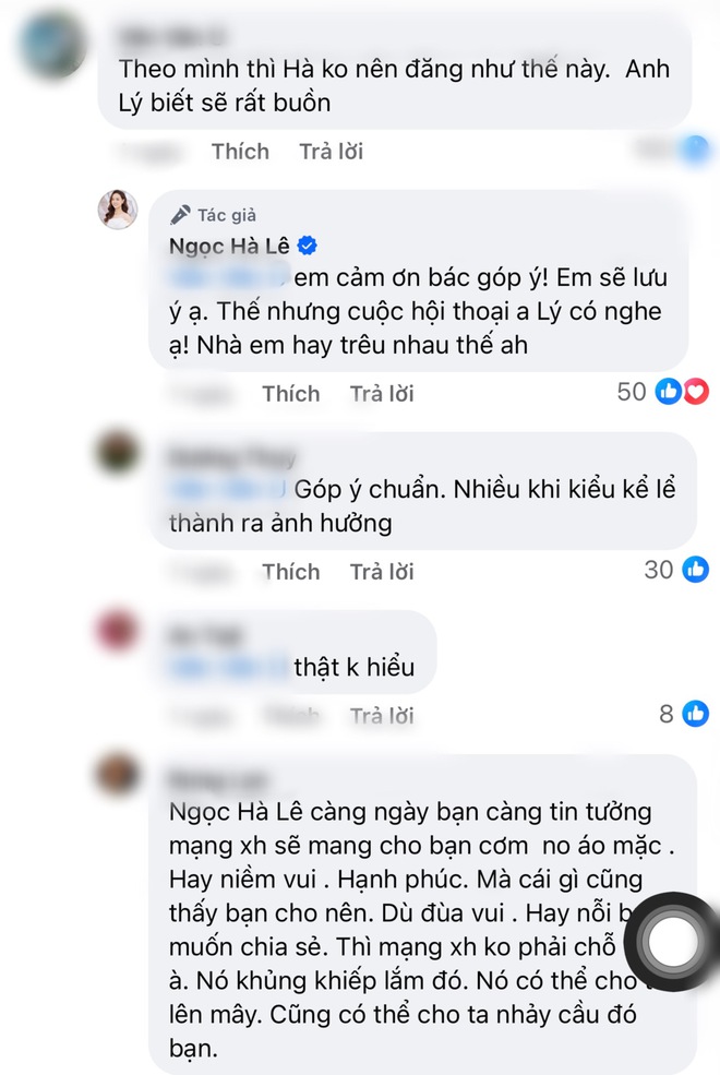 Vợ Công Lý phản ứng khi bị nhắc nhở hay đem chuyện gia đình lên MXH - Ảnh 3.