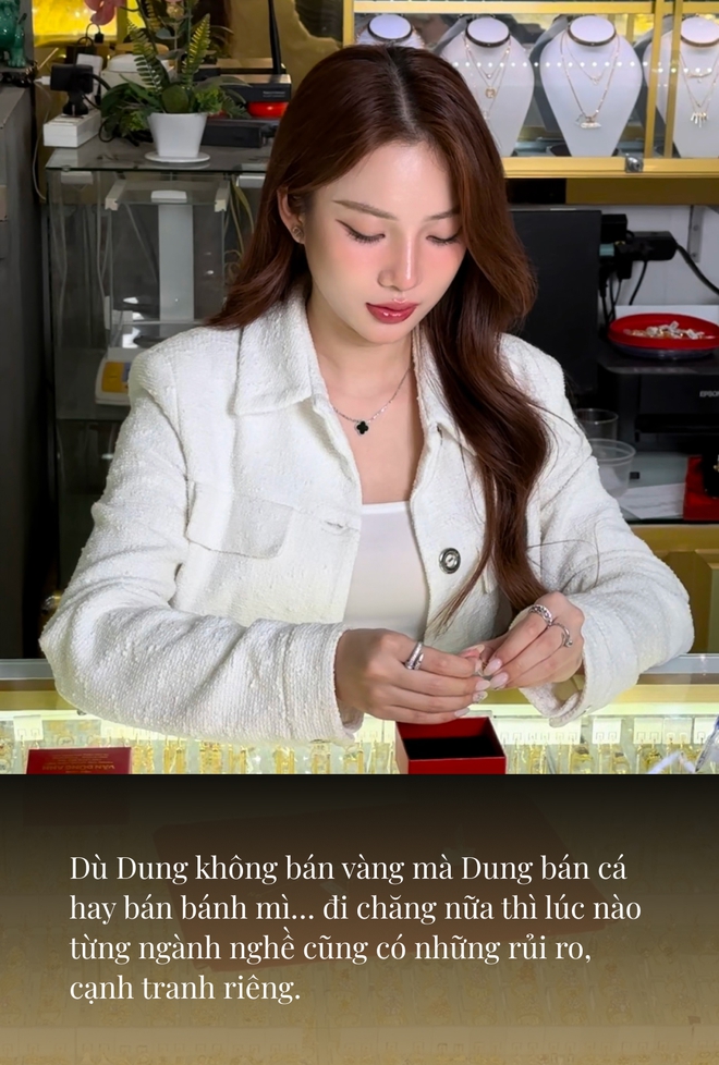 Dung Bán Vàng - mỹ nhân ngành kim hoàn xứ Bến Tre: Đẹp làm gì cũng dễ, nhưng showbiz đâu phải cứ muốn là vào! - Ảnh 5.