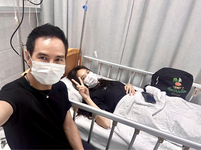 Bà xã Lý Hải nhập viện - Ảnh 2.