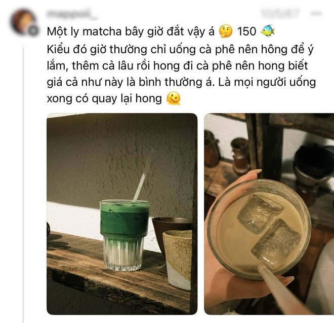 Tranh cãi ly matcha giá gần 200k: “Đắt hơn cả tiệm nổi tiếng tại Hàn Quốc”, chất lượng không tương xứng với giá tiền? - Ảnh 2.