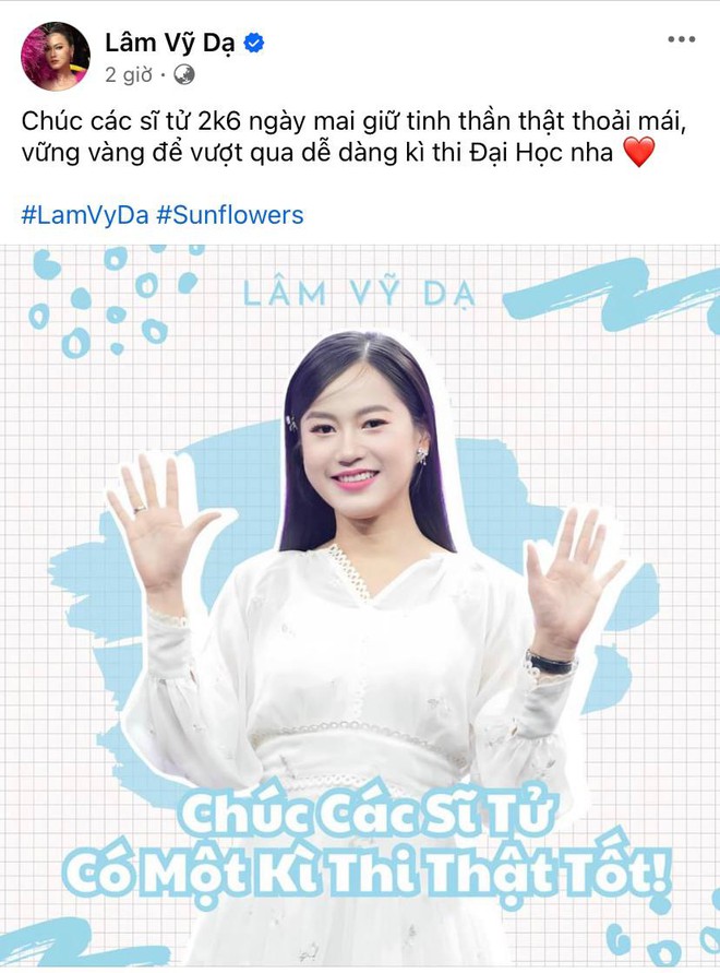 Showbiz Việt lúc này: Tất cả đều hướng về sĩ tử 2k6, chúc các mầm non tương lai vượt vũ môn thành công! - Ảnh 10.