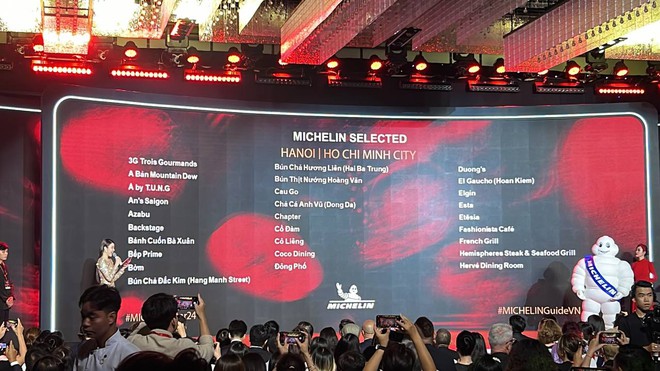 HOT: Công bố danh sách MICHELIN Guide Việt Nam 2024, có tới 7 nhà hàng đạt sao MICHELIN danh giá - Ảnh 9.