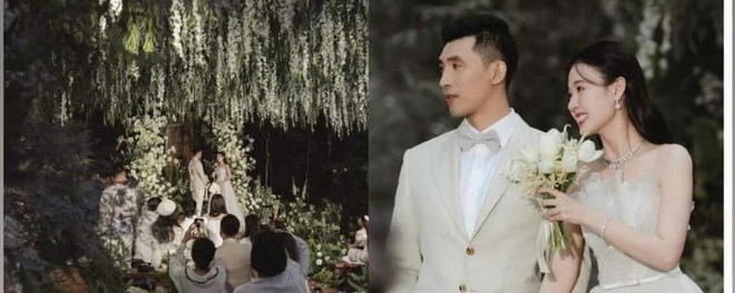 Toàn cảnh lễ cưới riêng tư tại Đà Lạt của Midu chính thức hé lộ: Visual dâu rể cực phẩm, không gian như cổ tích - Ảnh 3.