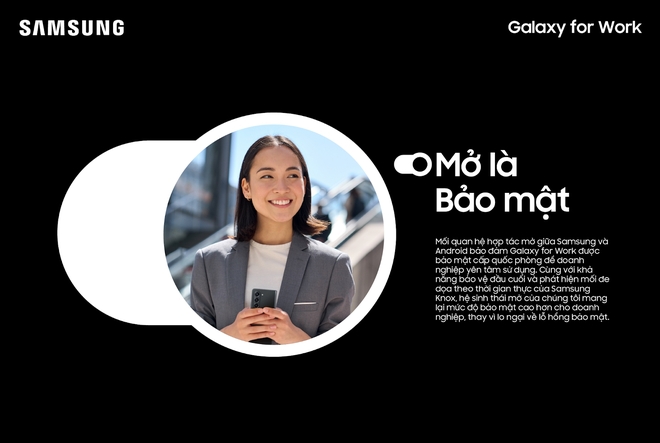 Samsung giới thiệu hệ sinh thái “Galaxy For Work” tại Hội thảo và Triển lãm An toàn không gian mạng Việt Nam 2024 - Ảnh 4.