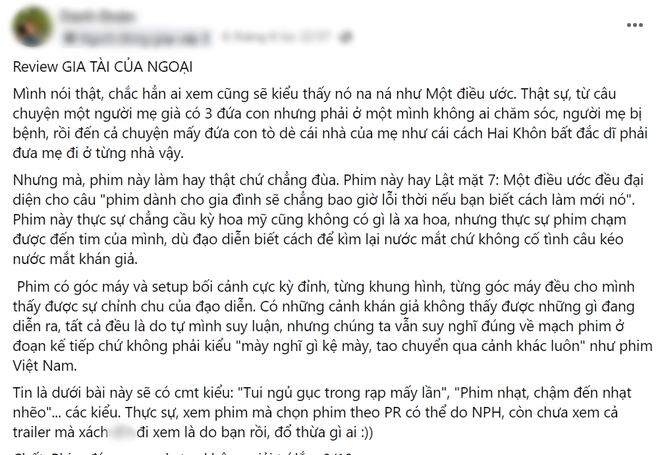 Bộ phim gây sốt MXH Việt: Nội dung khiến khán giả khóc ngập rạp, nam chính xứng đáng 100 điểm - Ảnh 9.