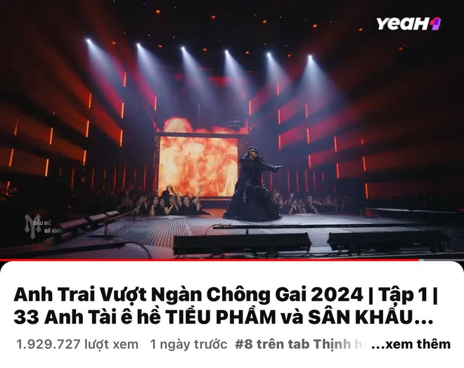 Trận chiến đẫm máu: Anh Trai Say Hi đạt Top 1 YouTube thì Anh Trai Chông Gai flex hẳn Top 1 rating đài Quốc gia! - Ảnh 4.