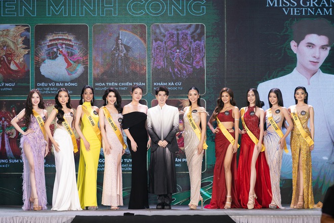 Họp báo Miss Grand Vietnam 2024: Thuỳ Tiên được gọi tên khó hiểu, bà Phạm Kim Dung lên tiếng chuyện Kỳ Duyên thi MUVN - Ảnh 13.