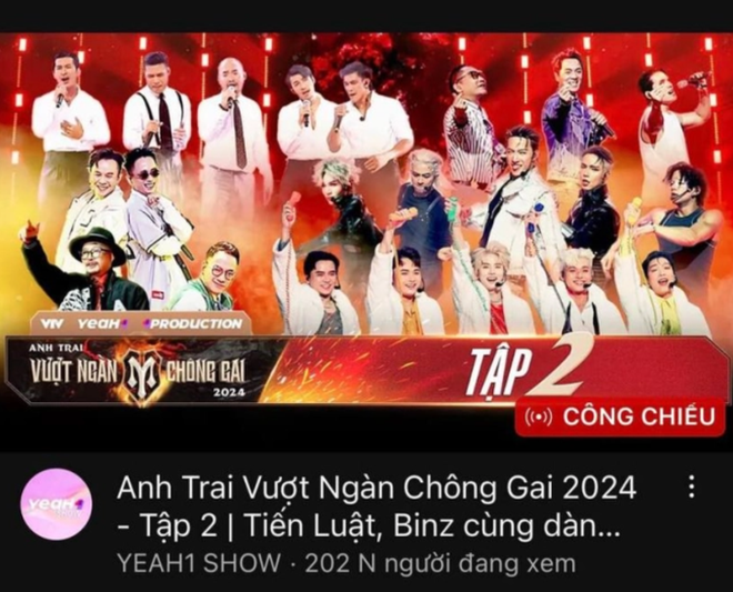 Thành tích Anh Tài đè bẹp chương trình đạo nhái đối thủ: Show hot nhất 2024 đây rồi! - Ảnh 9.