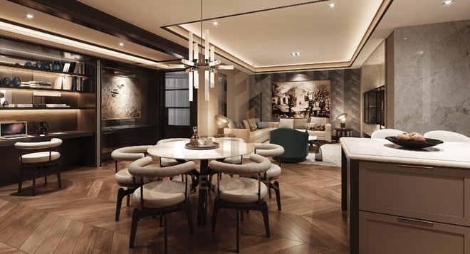 Nữ CEO "đập hộp" căn chung cư 100 tỷ trên khu "đất vàng" Hà Nội, phí dịch vụ 50 triệu/tháng gây choáng- Ảnh 6. Nữ CEO "đập hộp" căn chung cư 100 tỷ trên khu "đất vàng" Hà Nội, phí dịch vụ 50 triệu/tháng gây choáng- Ảnh 6.