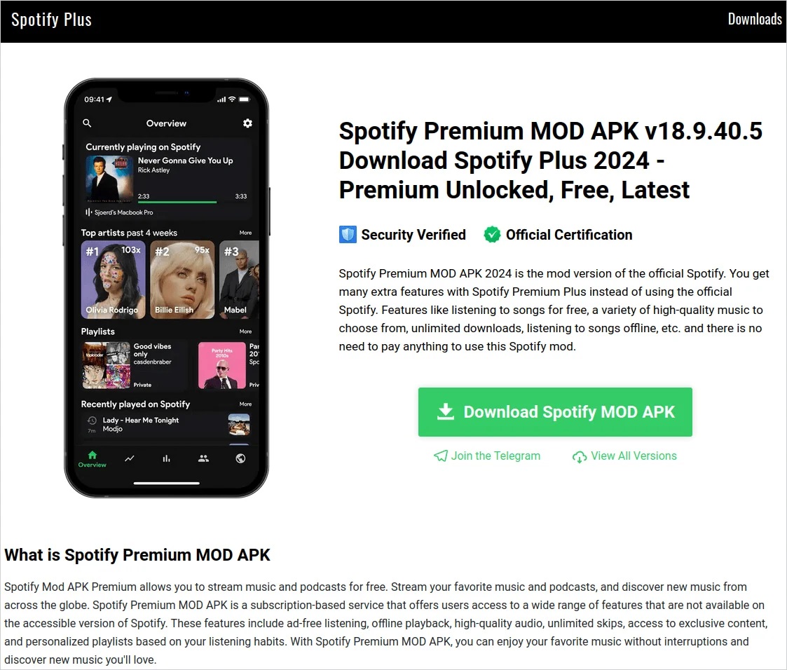 spotify plus