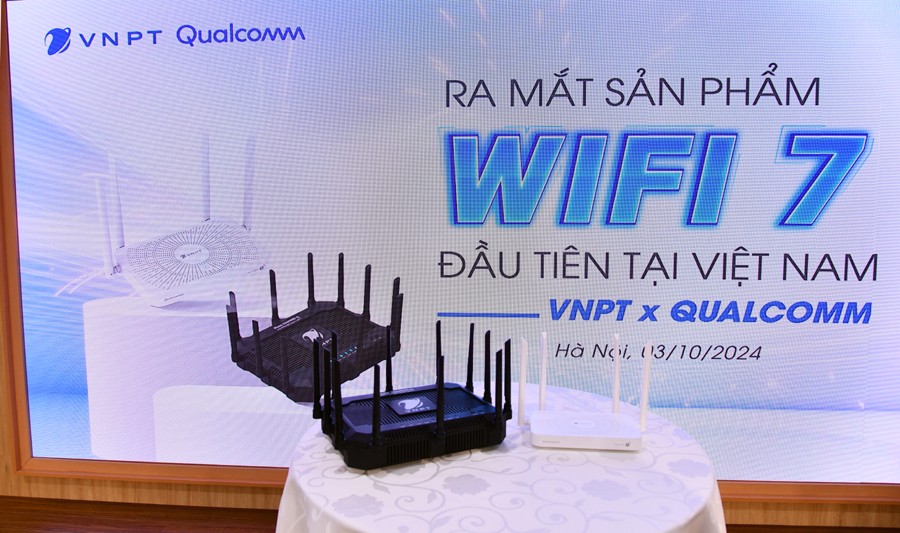 thiet bi cung cap dich vu internet tai nha khach hang xgs pon wifi 7 duoc thiet ke va san xuat boi vnpt technology