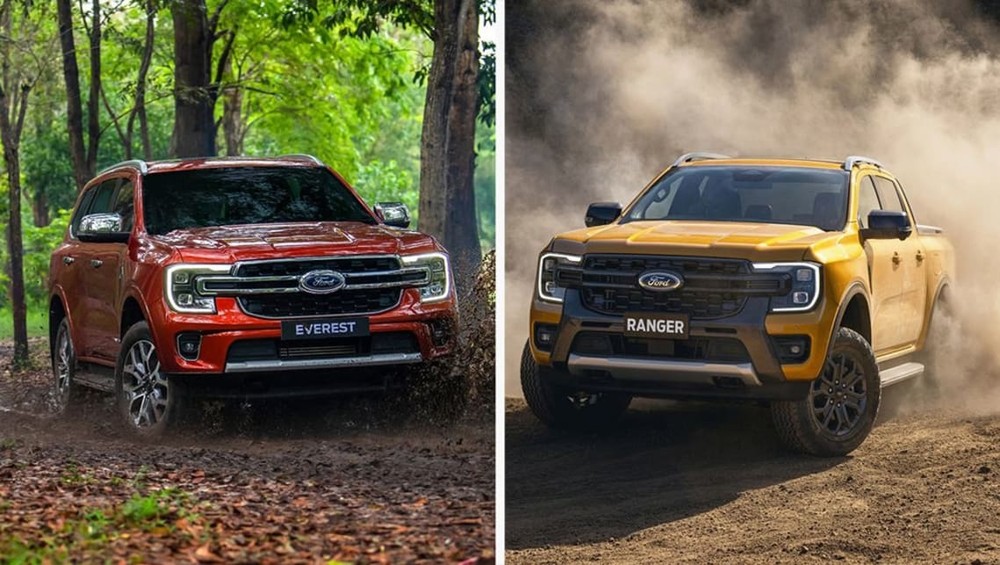 ford ranger va ford everes