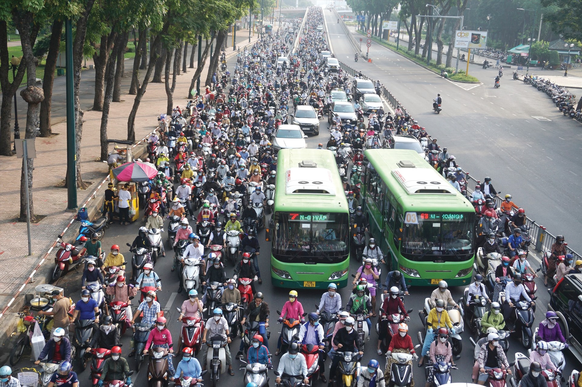 Hà Nội cấm xe máy xăng trong vành đai 1 từ 1/7/2026, những khu vực nào bị ảnh hưởng?