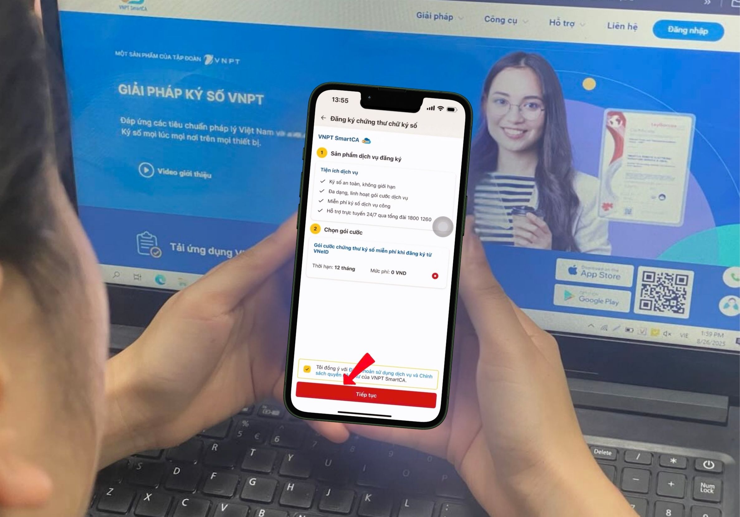 VNPT miễn phí dịch vụ chữ ký số VNPT SmartCA trên Cổng dịch vụ Công