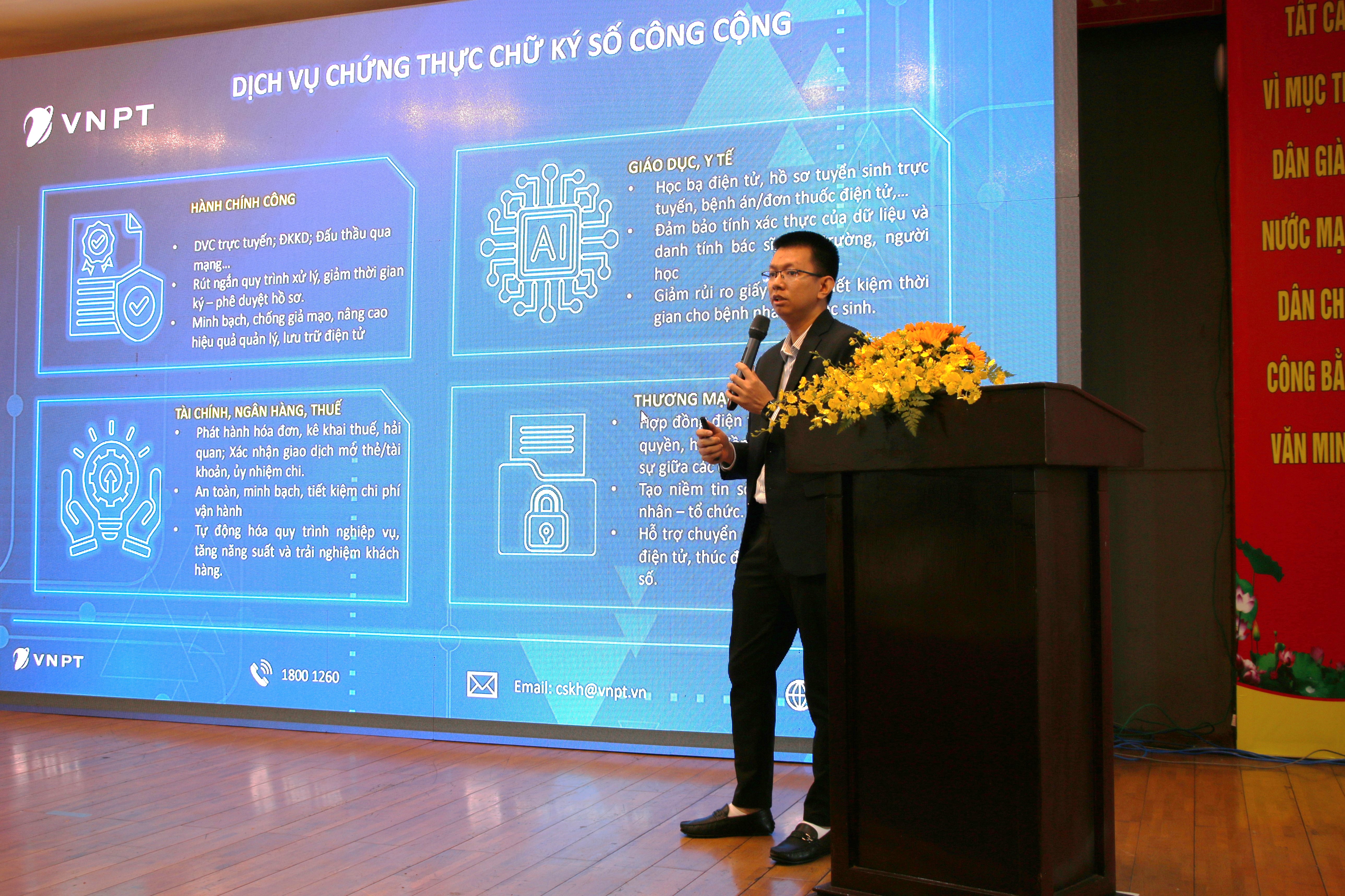 ng do ke cong pho giam doc trung tam dich vu so doanh nghiep vnpt vinaphone gioi thieu cac dich vu so tin cay cua vnpt