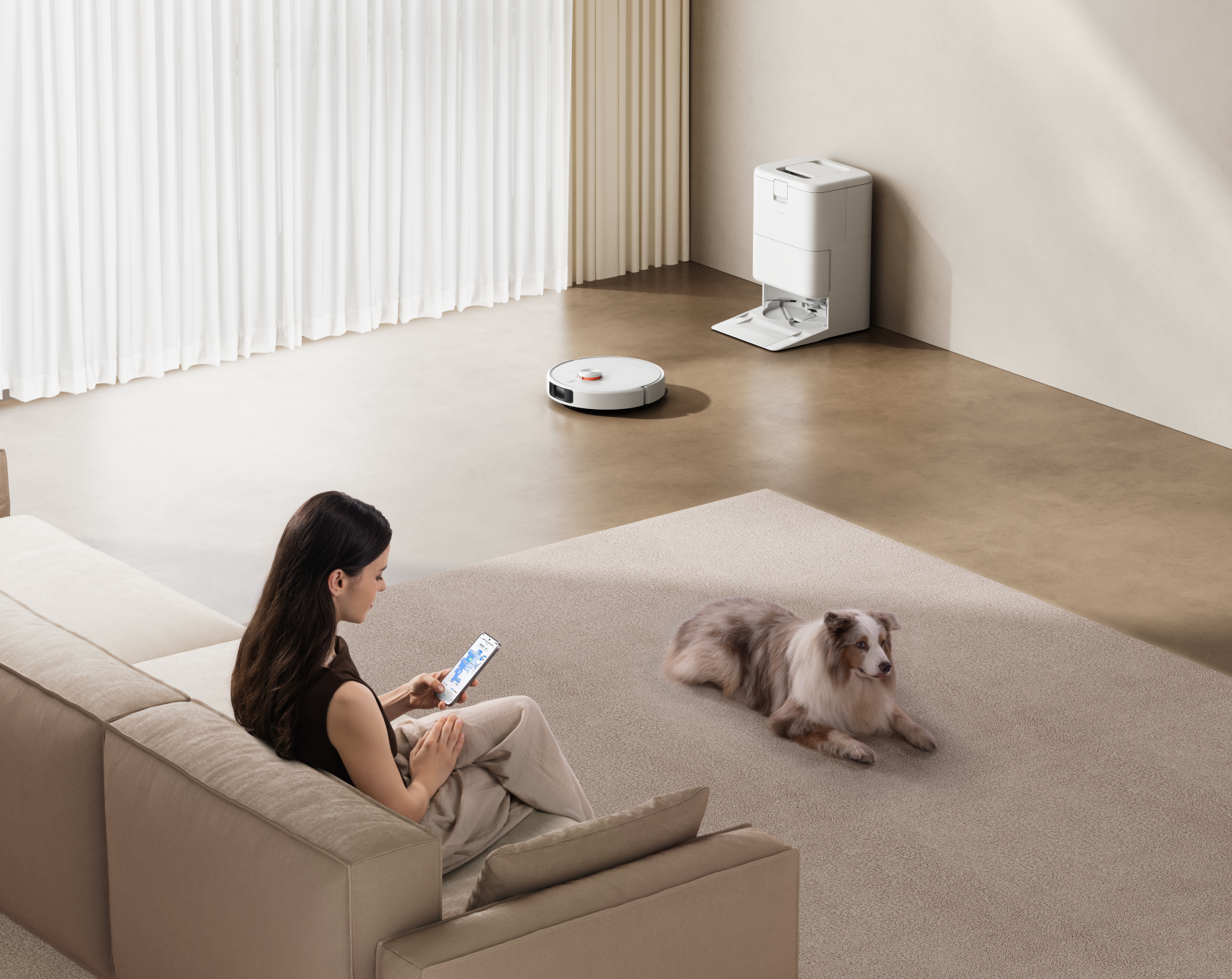xiaomi robot vacuum h50 propersonalized control with xiaomi home app