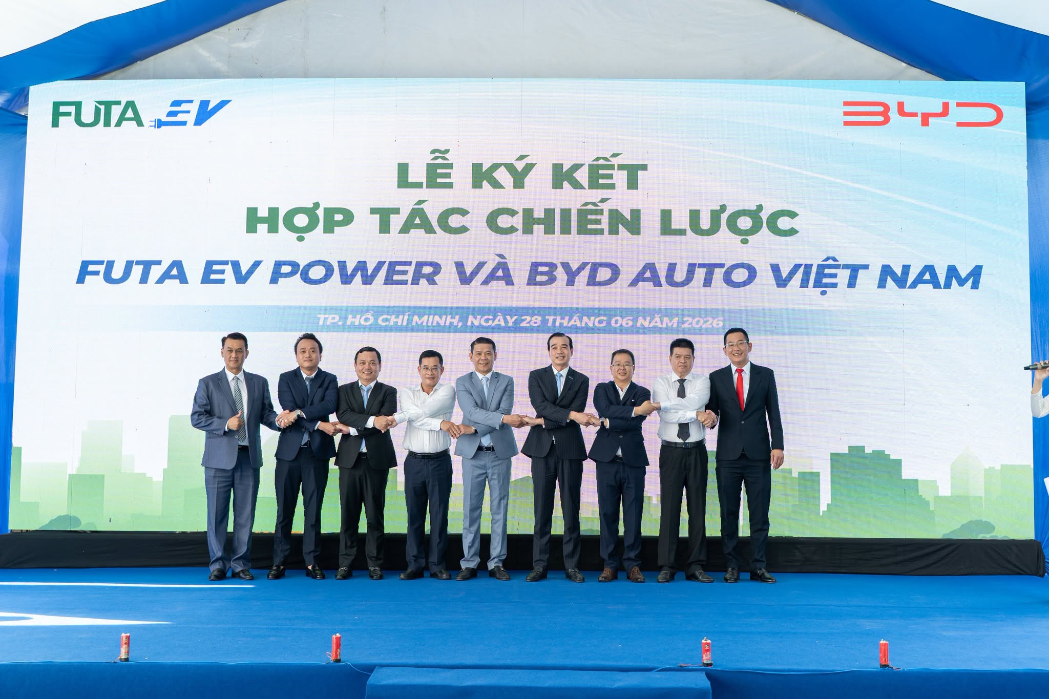 BYD Việt Nam bắt tay Futa Ev Power, mở rộng mạng lưới sạc xe điện trên toàn quốc