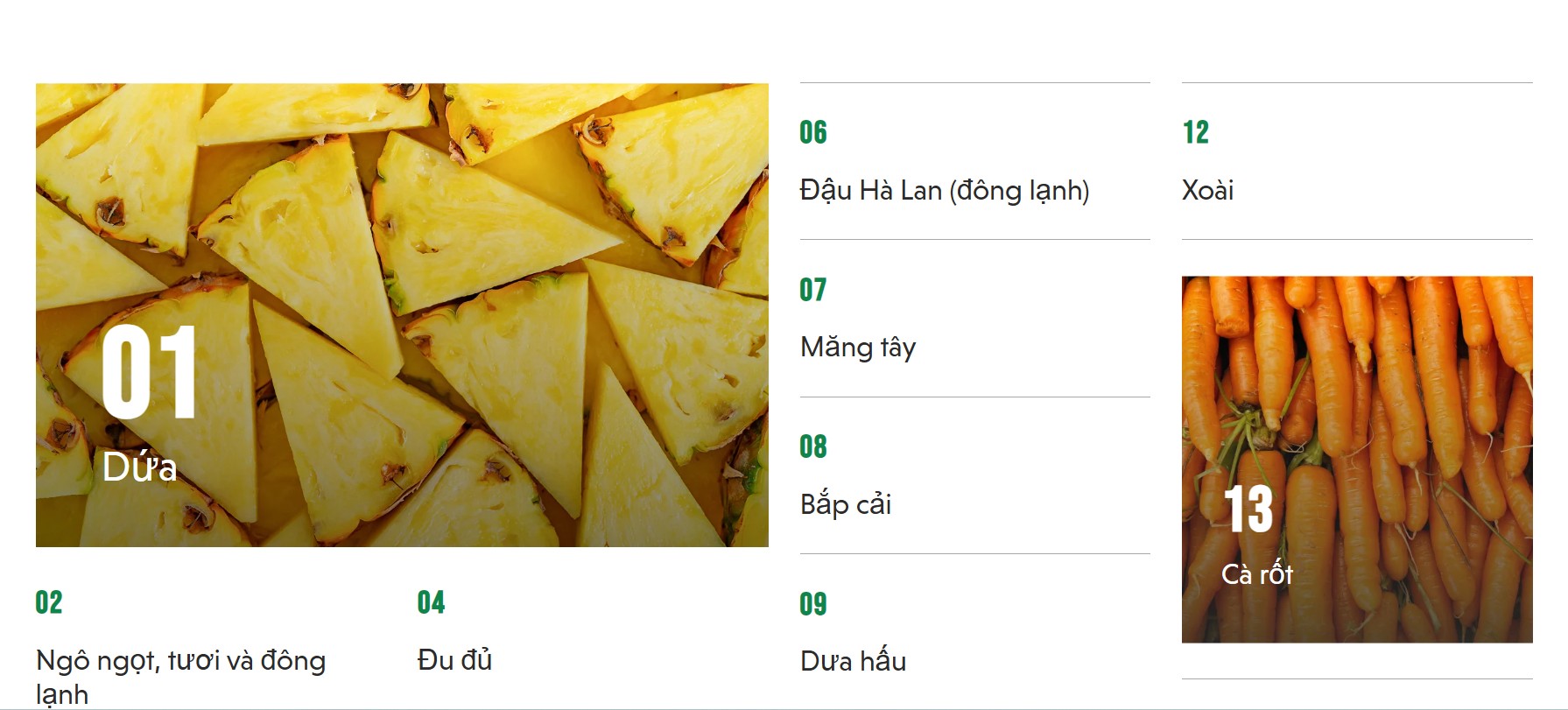 rau cu it thuoc sau 1