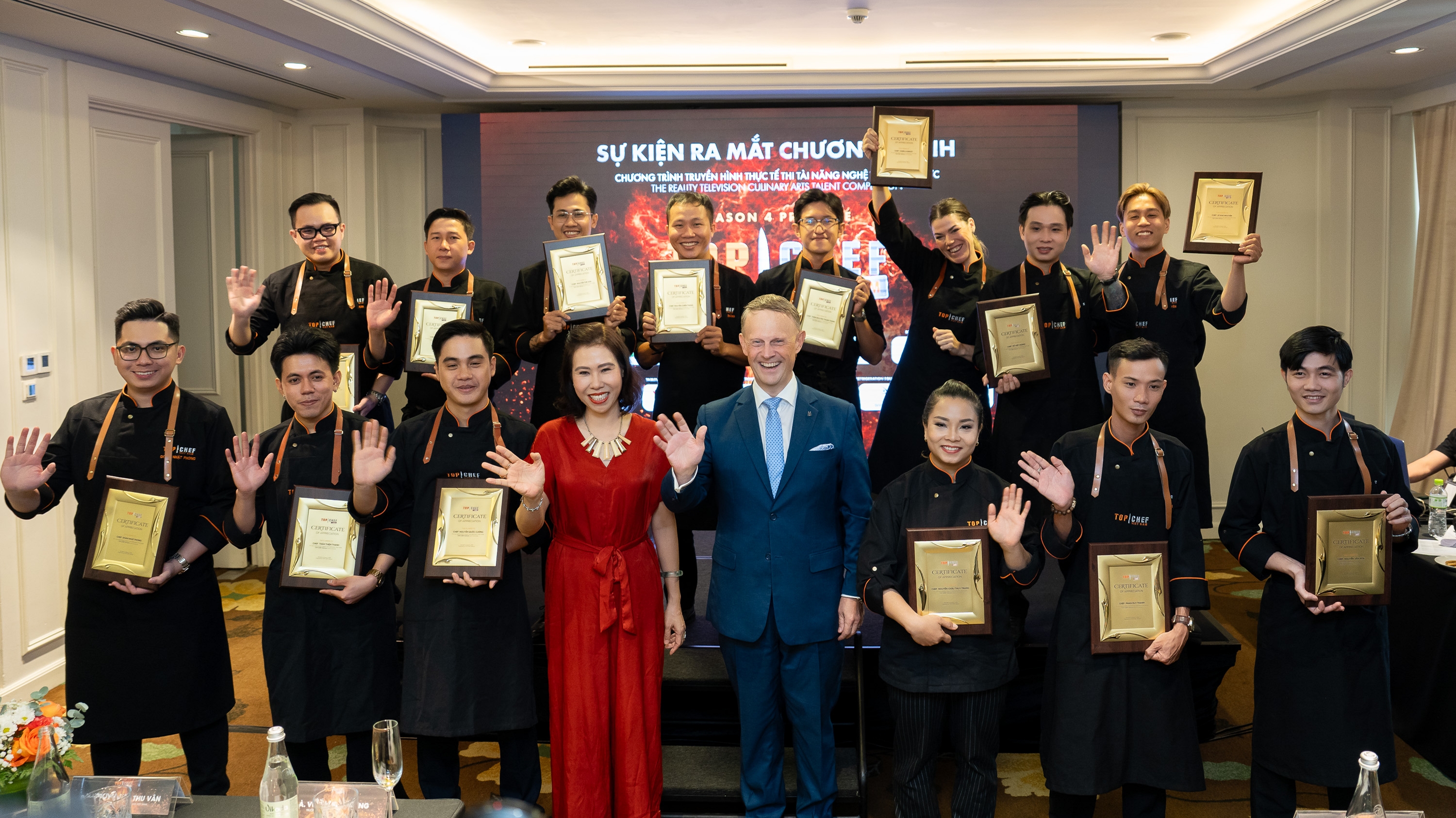 ba vu thanh huong truong phong su kien ban van hoa giai tri thu tu tu trai sang cung khach moi va top 14 dau bep xuat sac tai buoi ra mat chuong trinh