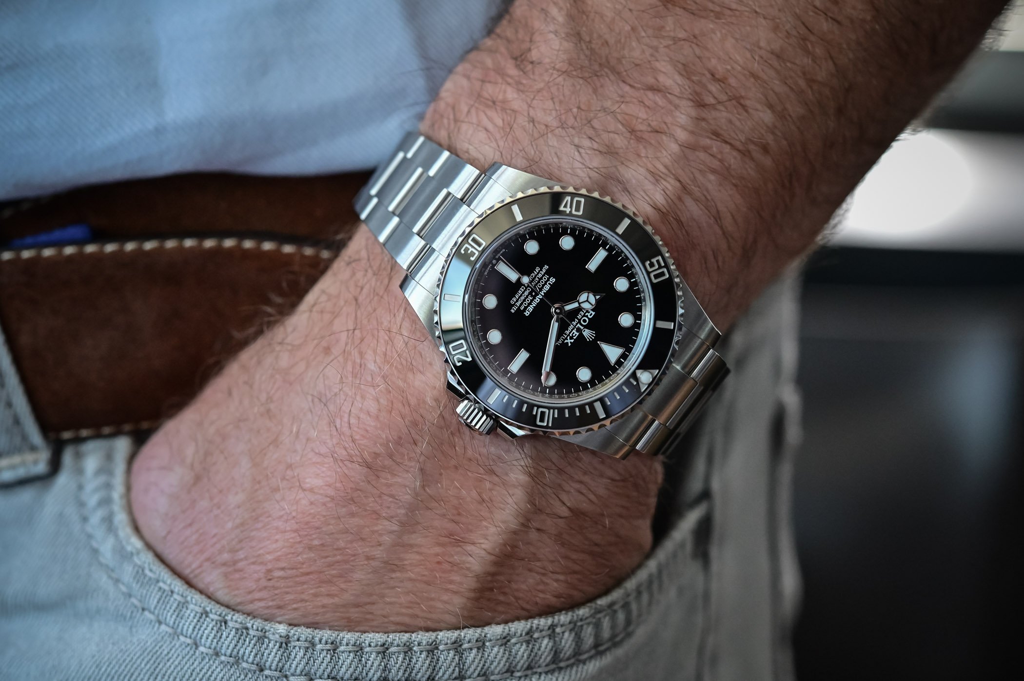 rolex submariner 41mm 124060 no date steel 2020 review 4 rolex submariner 41mm 124060 no date steel 2020 review 4