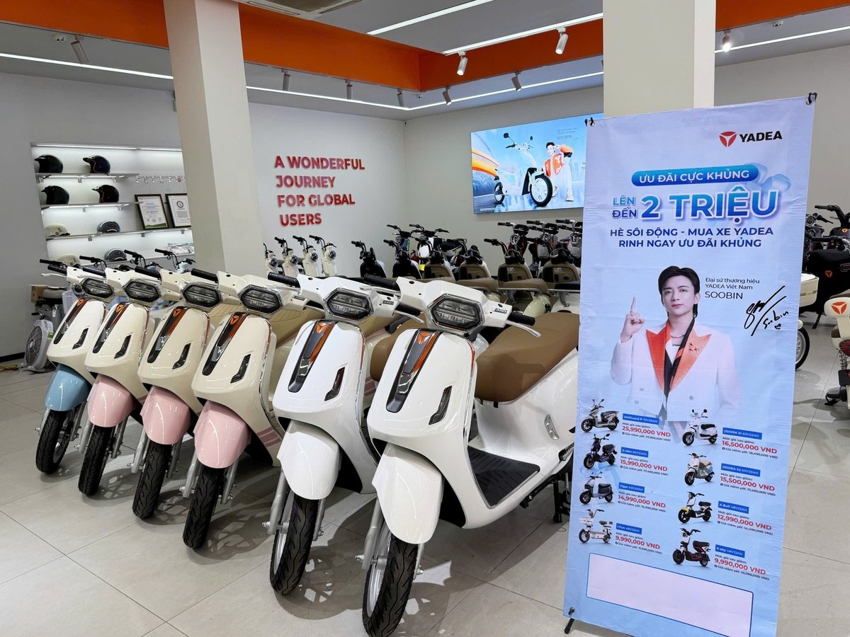 yadea giam gia truc tiep cho cac dong xe len den 2000000 vnd 163407539 184414