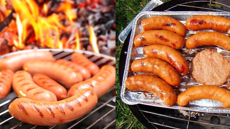 xuc xich nuong thom ngon