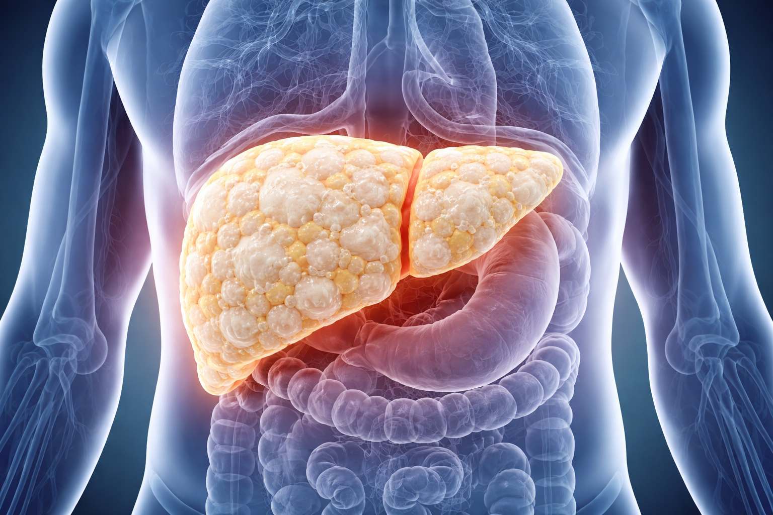 Người phụ nữ có 2 lá gan phủ trắng lớp mỡ kèm 2 khối u, bác sĩ cũng phát sợ vì thói quen uống