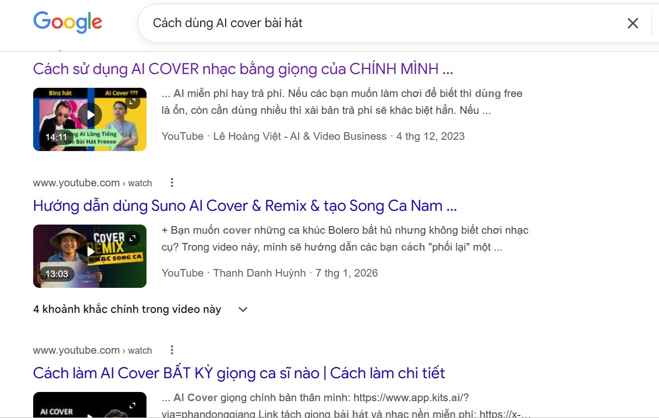 dung ai cover bai hat 1