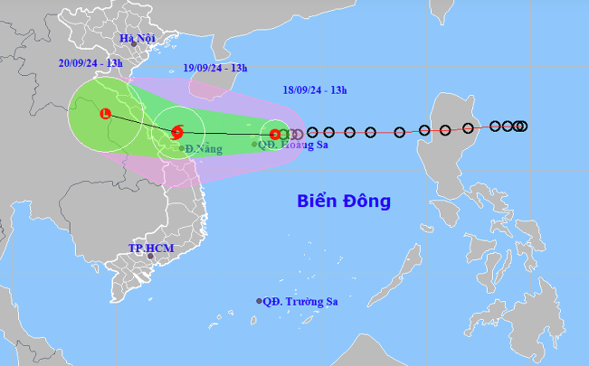 Nghệ An ra công điện ứng phó áp thấp nhiệt đới sắp mạnh lên thành bão