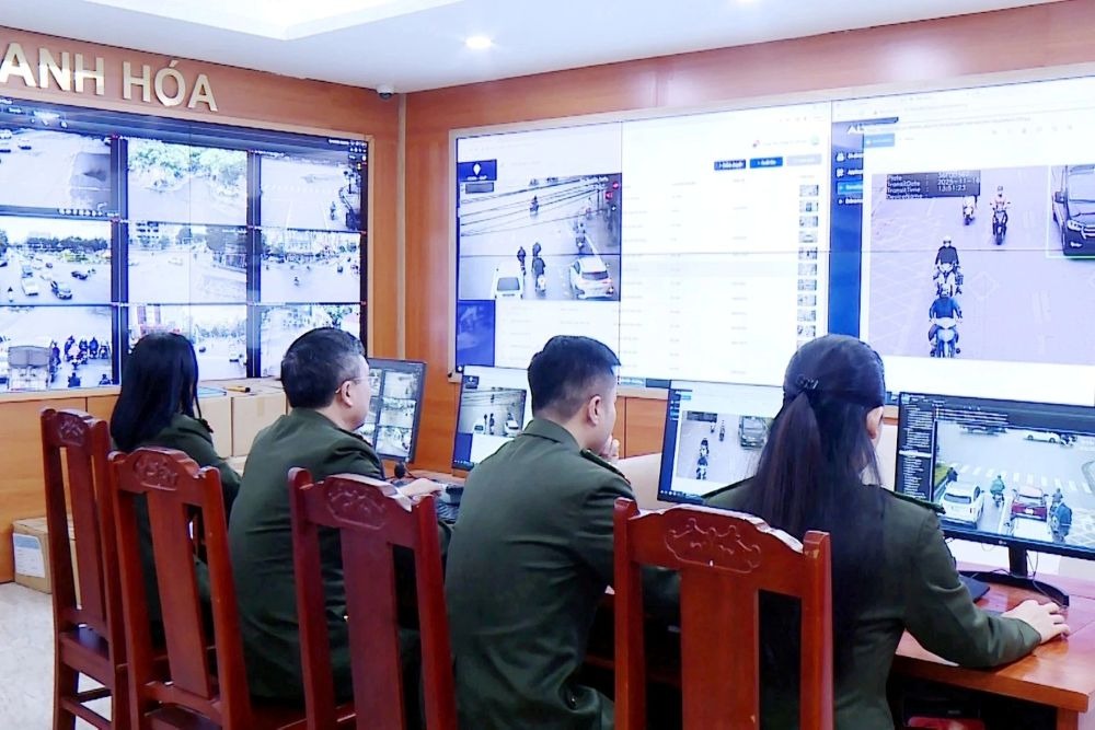 Thanh Hóa triển khai lắp đặt hơn 1.200 camera AI 