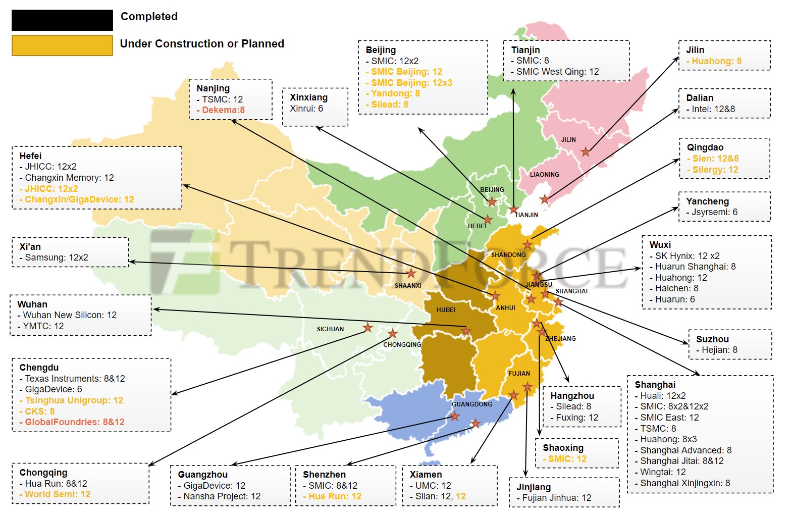wafer fab in china map2