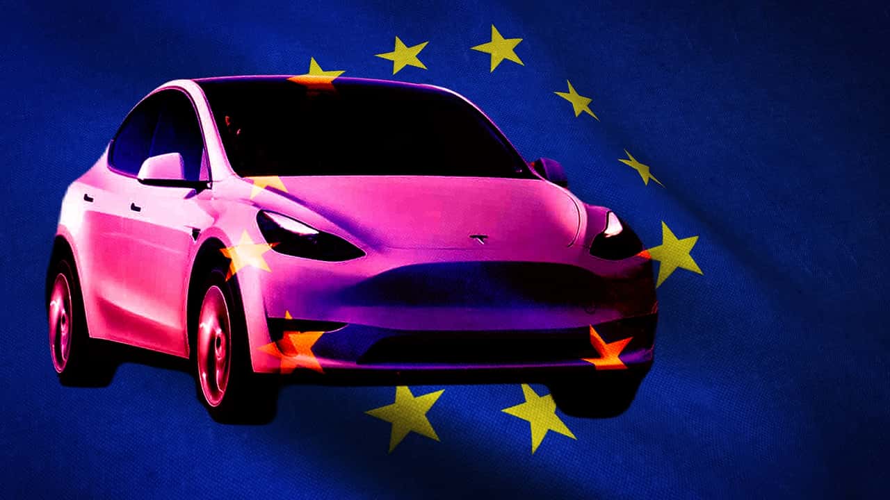 tesla sales in europe dropped in europe in 2024