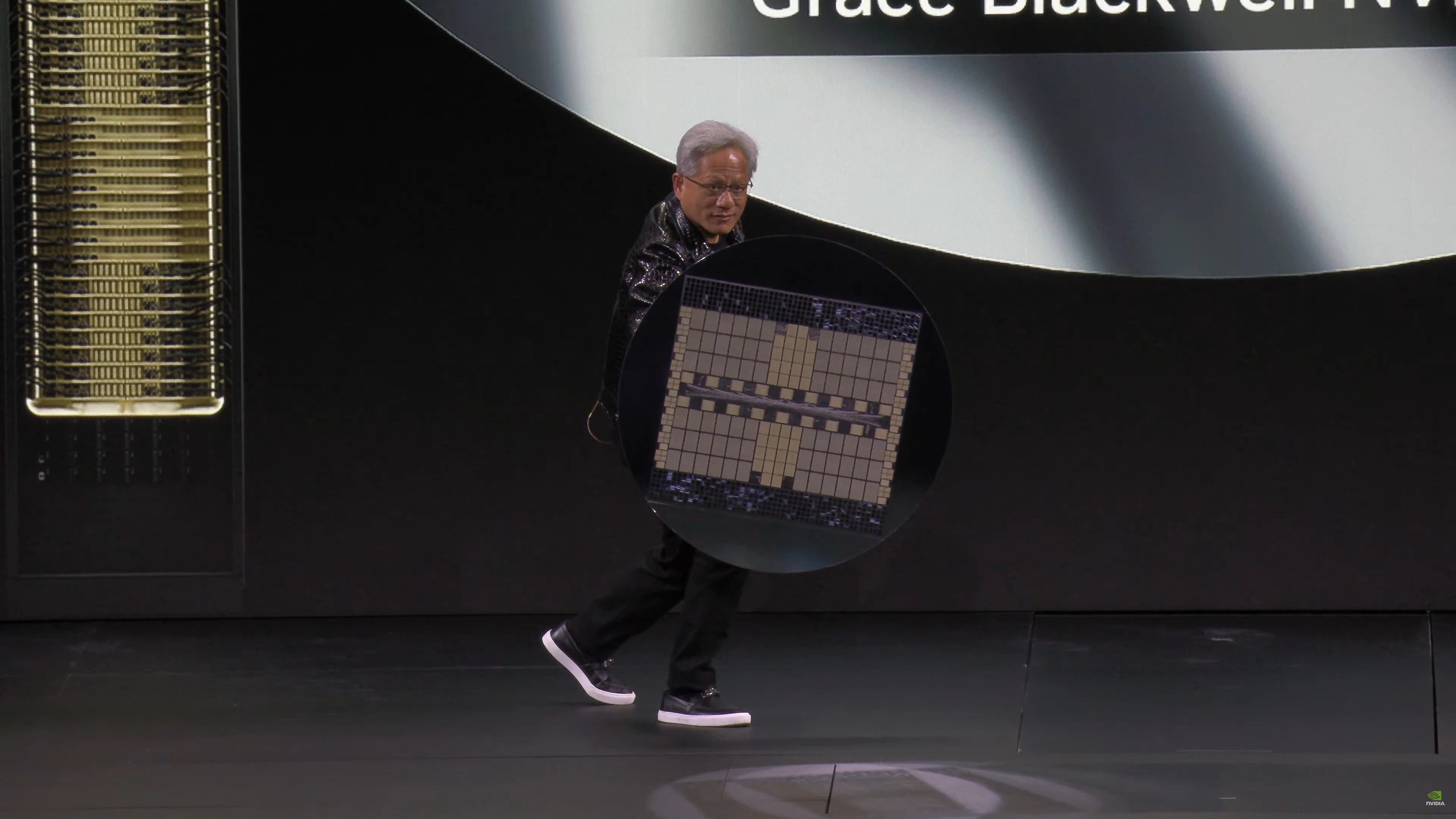 nvidia blackwell nvl72 ai server