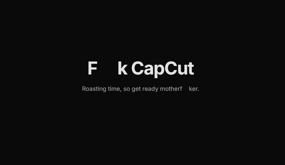 f capcut