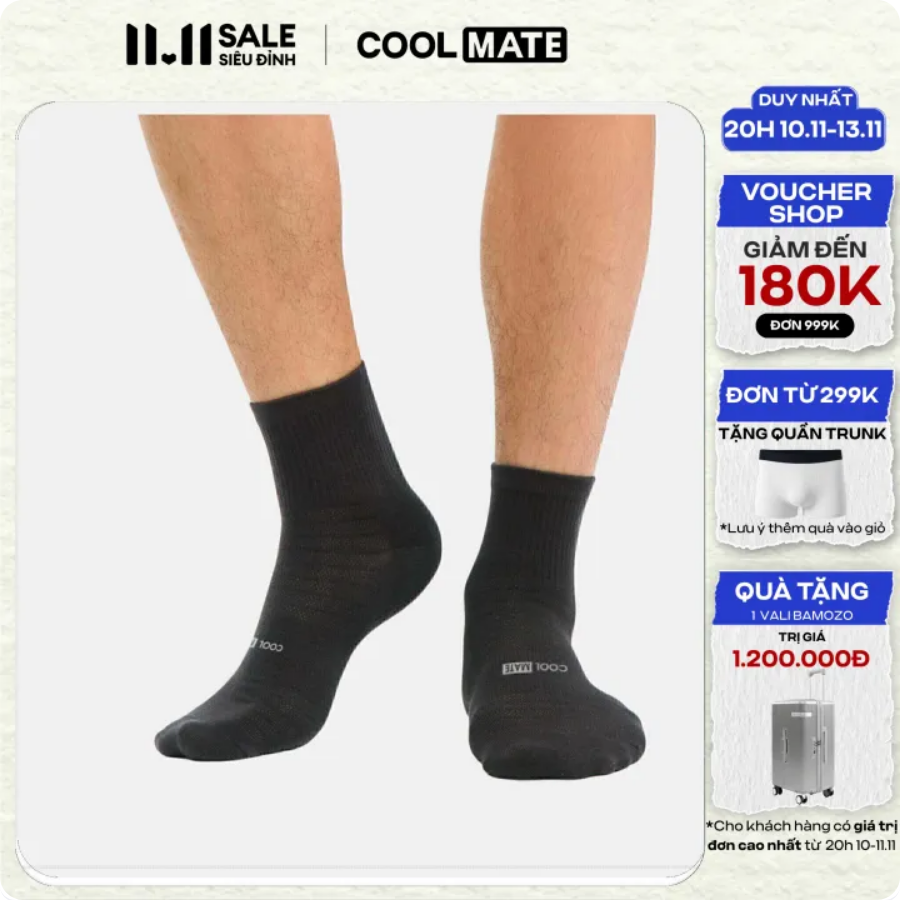 screenshot 2025 11 13 at 01 44 38 chi 20h 10 1311 tang qua don tu 299k tat co trung cotton thoang khi khu mui moi coolmate lazada