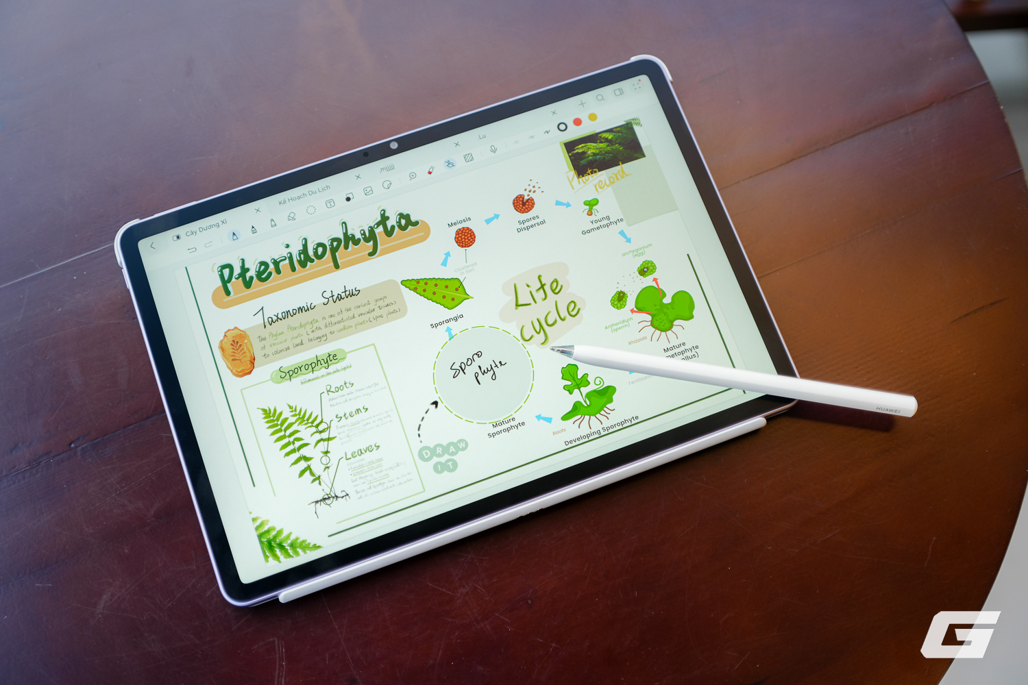 tren tay huawei matepad 115 matte genk lam viec chinh sua anh ai mind space genk 07