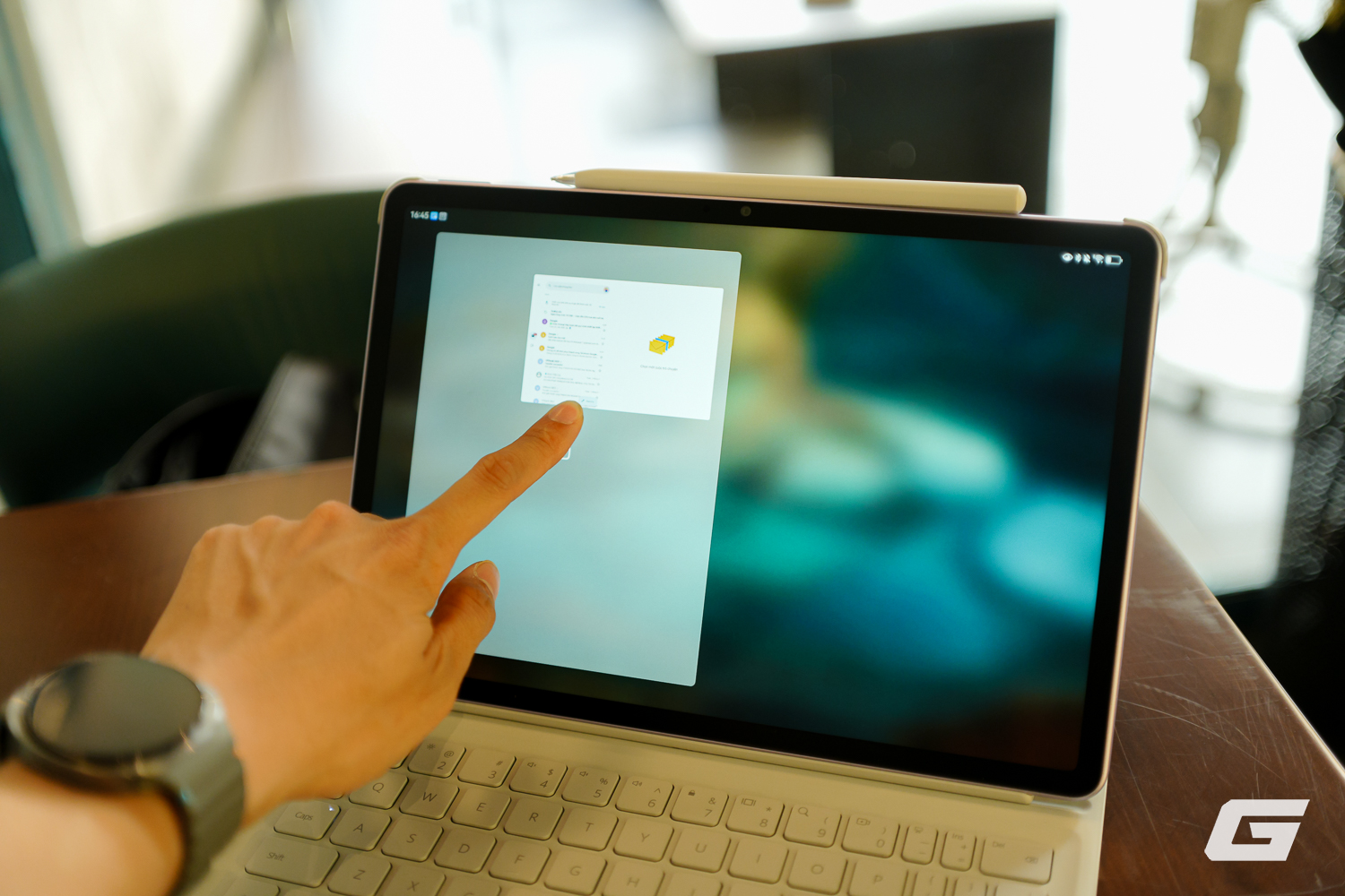 tren tay huawei matepad 115 matte genk lam viec chinh sua anh ai mind space genk 12