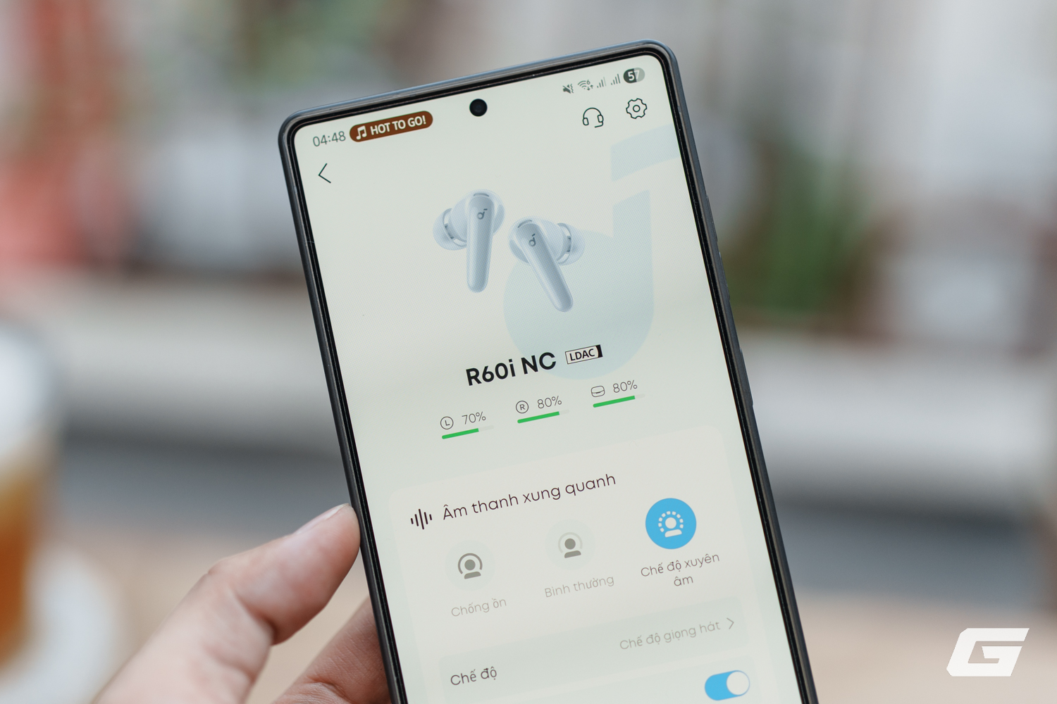review tai nghe soundcore r60i nc genk 11