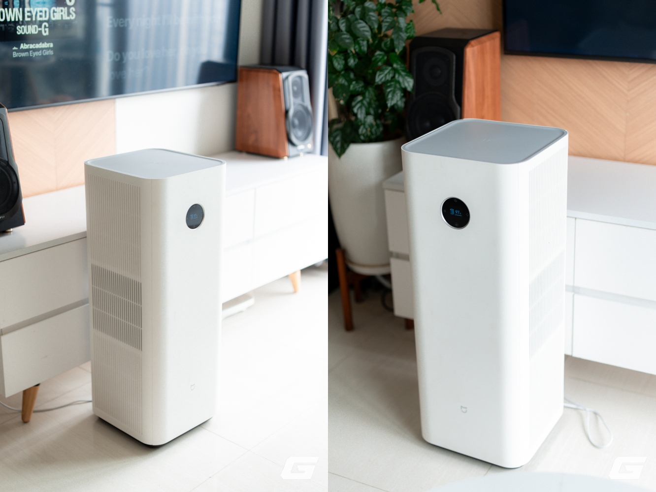 review may loc khong khi xiaomi smart air purifier max genk 04 side