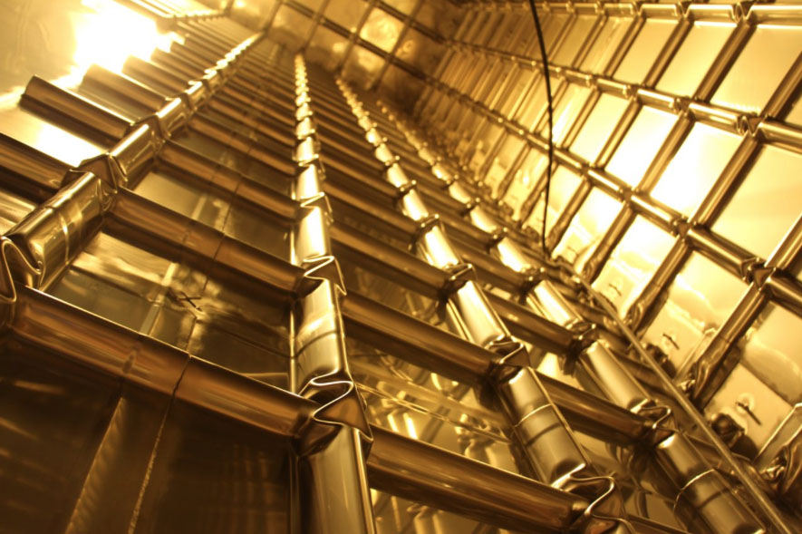 cryostat corrugations