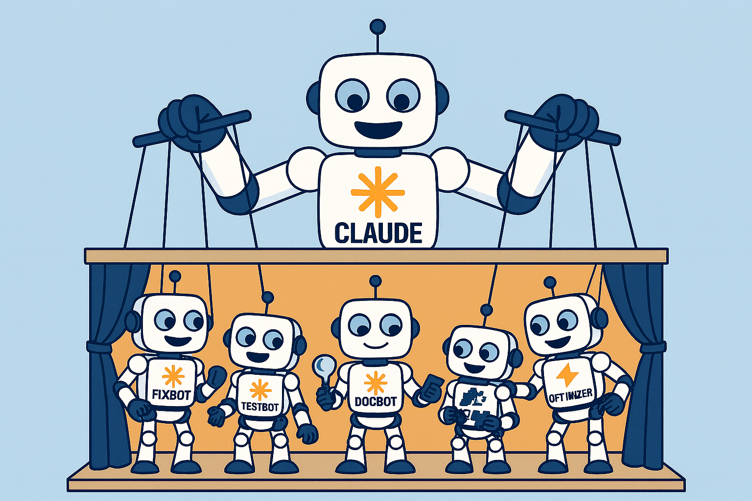 cloud code subagents puppets