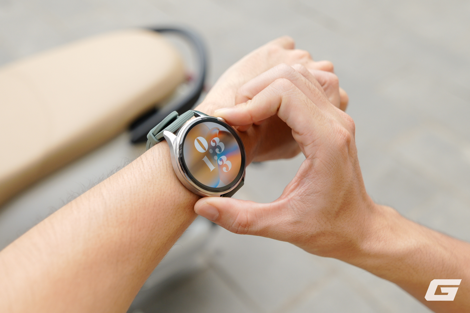 tren tay xiaomi watch 5 genk 7