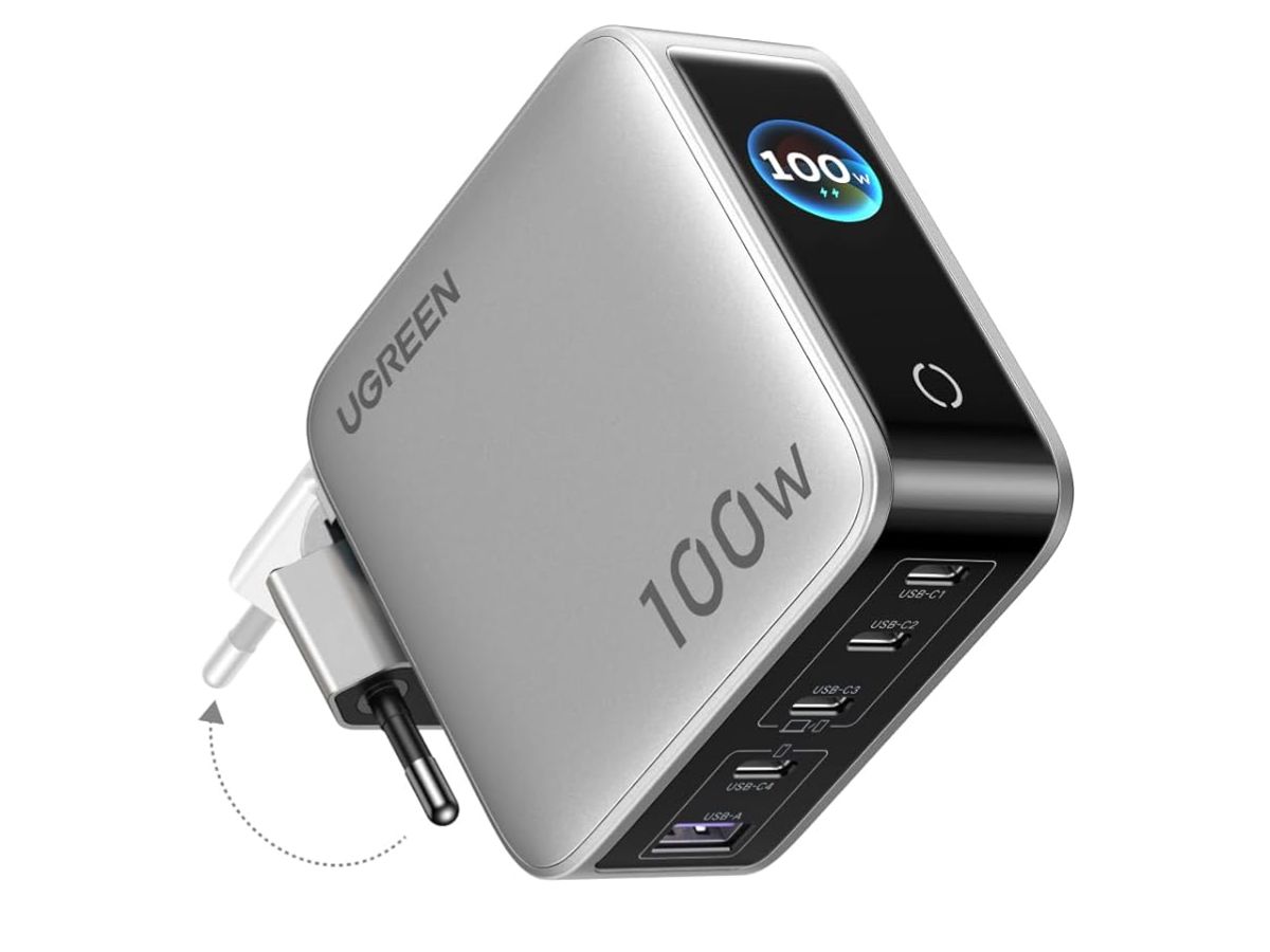 ugreen nexode pro 100w charger with smart display eu