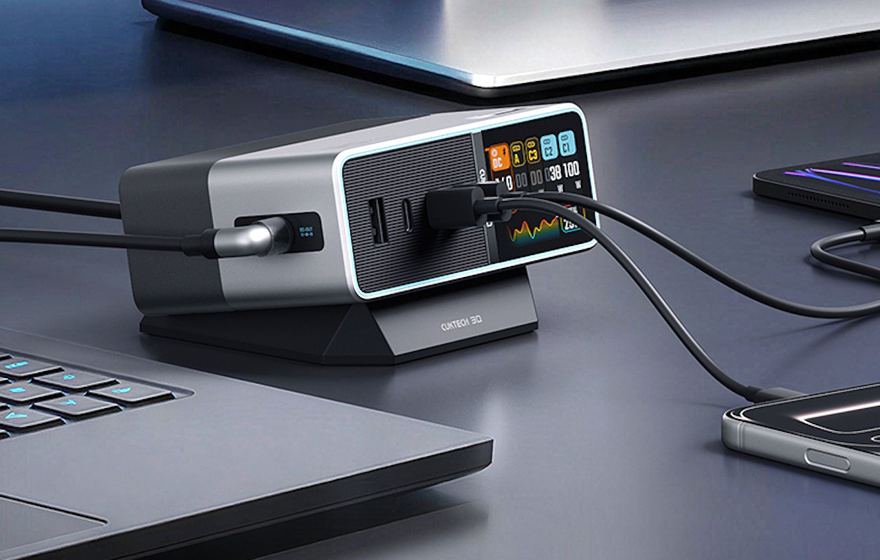 powerful 300w cuktech 30 ultra desktop charging station now available in eu uk and us