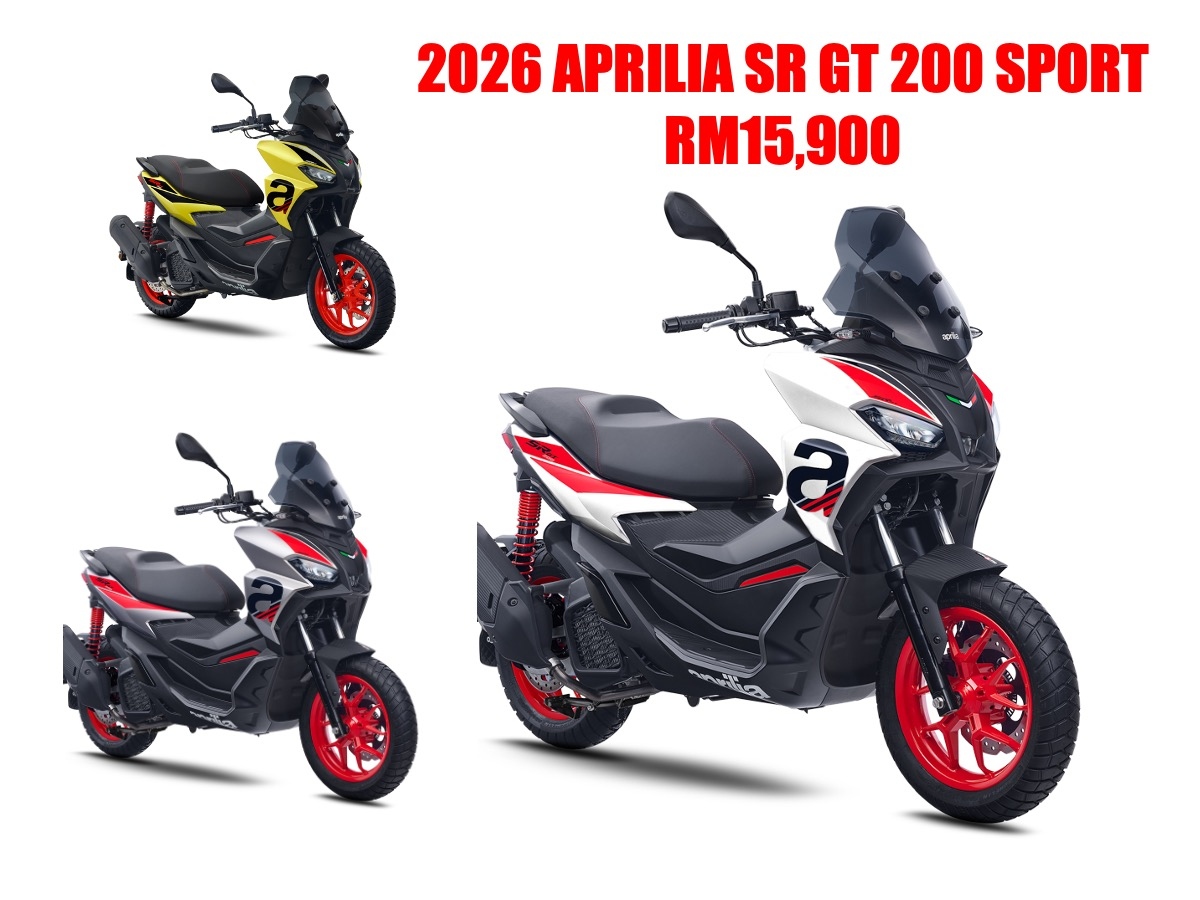 2026 aprilia sr gt 200 sport